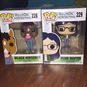 BoJack Horseman/ Diane Nguyen POP! Vinyl bundle
